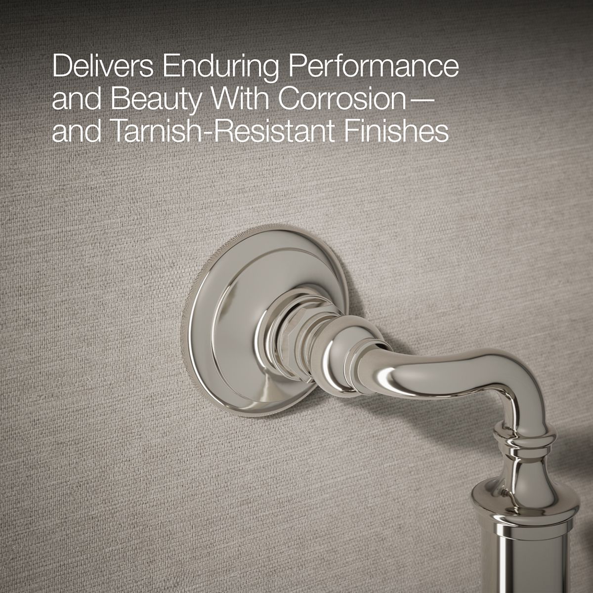 close-up view of product detail