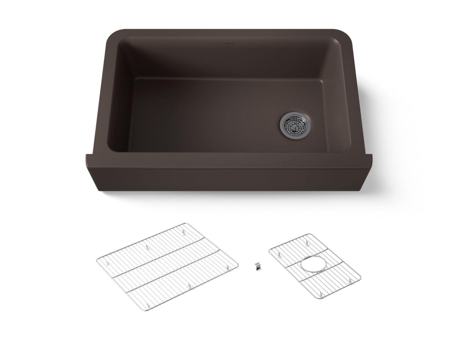 Cairn 34" undermount single-bowl farmhouse kitchen sink