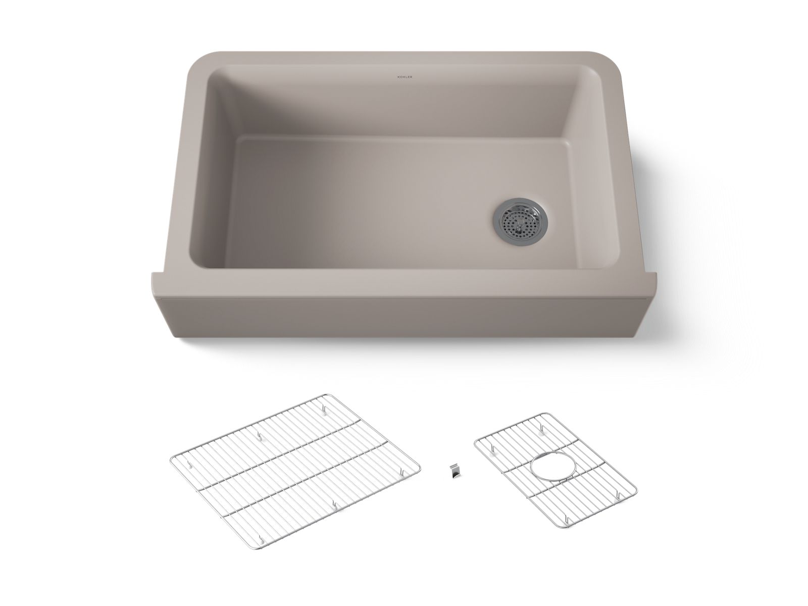 Cairn 34" undermount single-bowl farmhouse kitchen sink