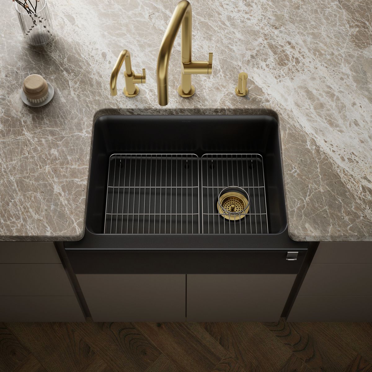 Cairn Undermount Single-bowl Farmhouse Kitchen Sink | K-25787 | KOHLER