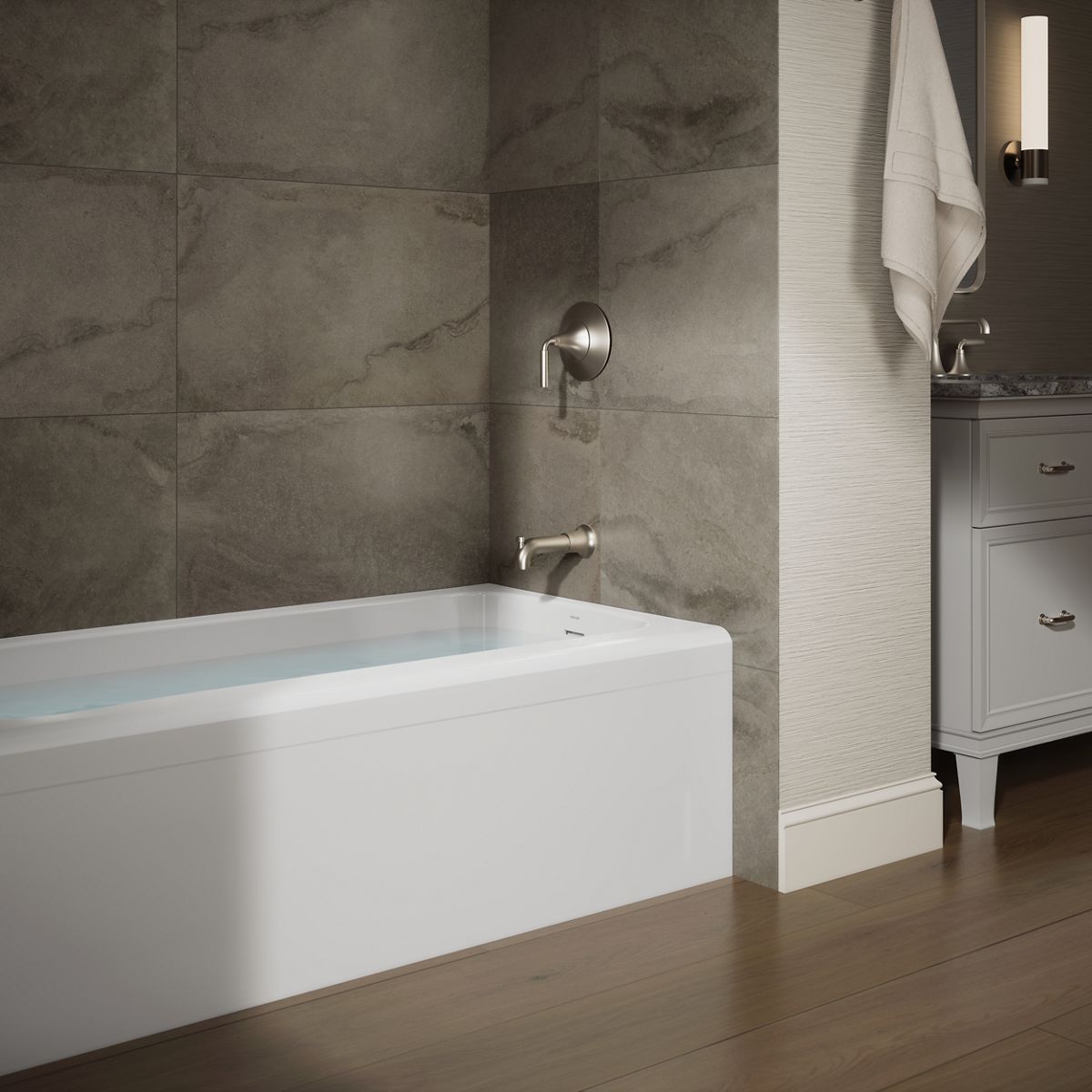 Products in use in close room view