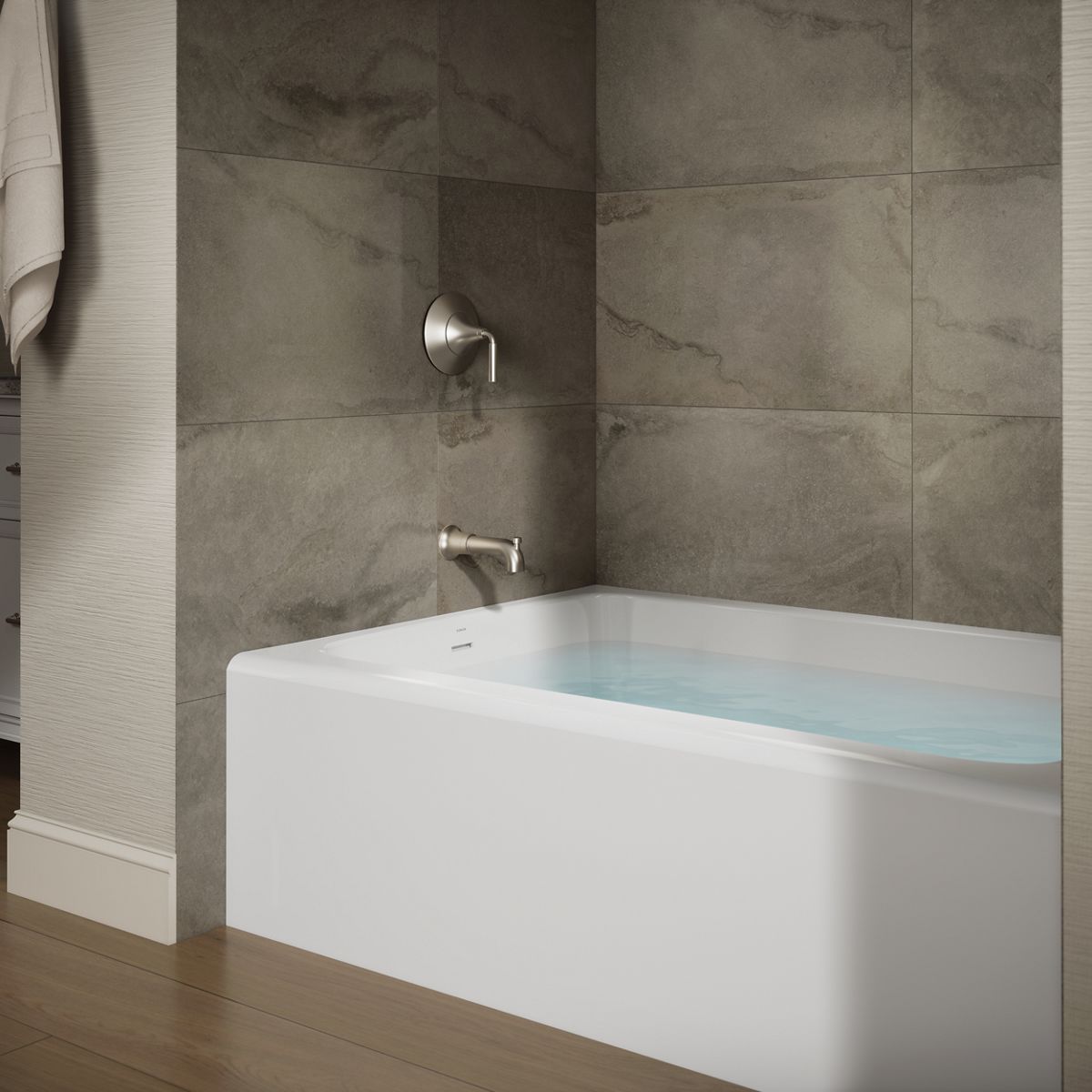 Products in use in close room view