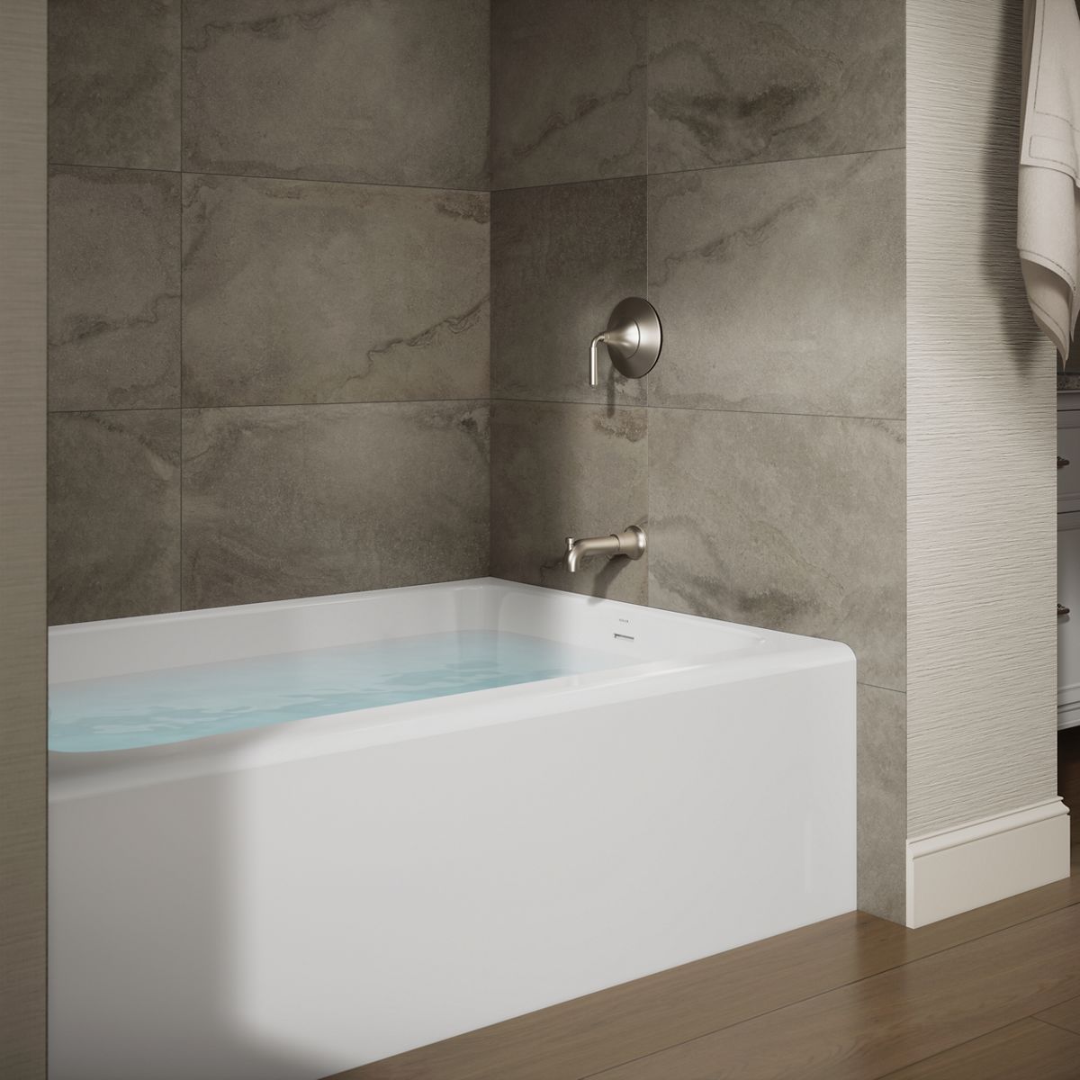 Products in use in close room view