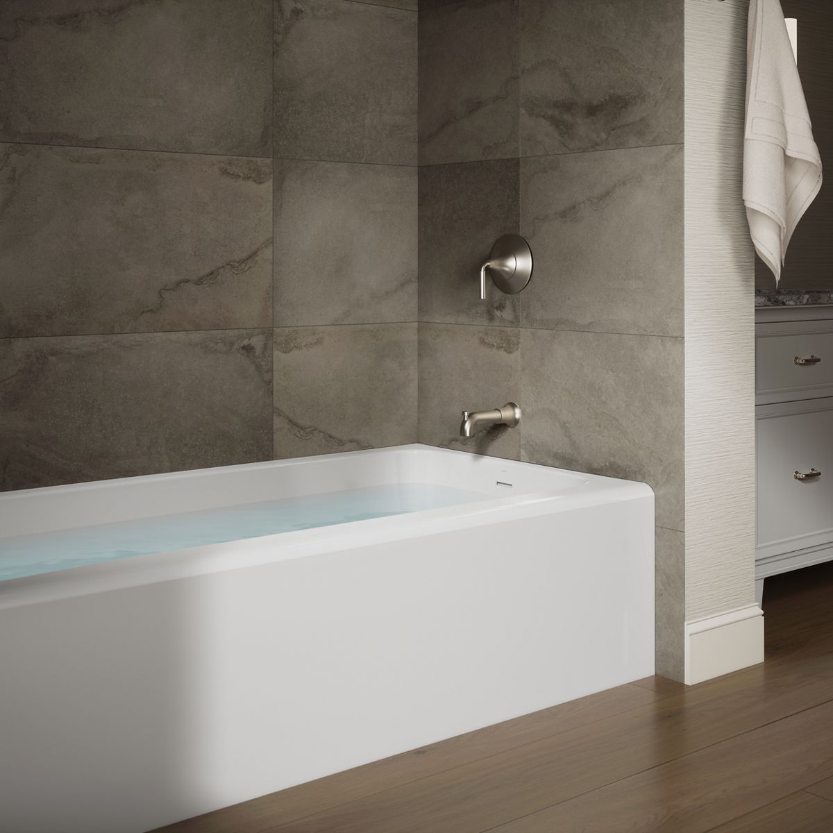 Products in use in close room view