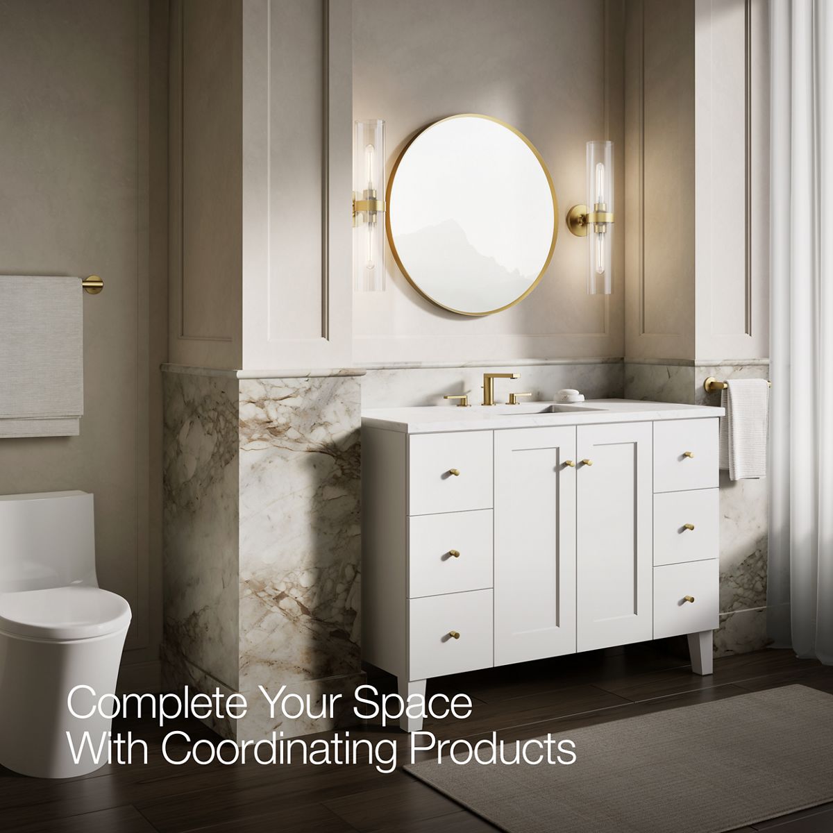 Up to 3 walls & multiple product categories visible