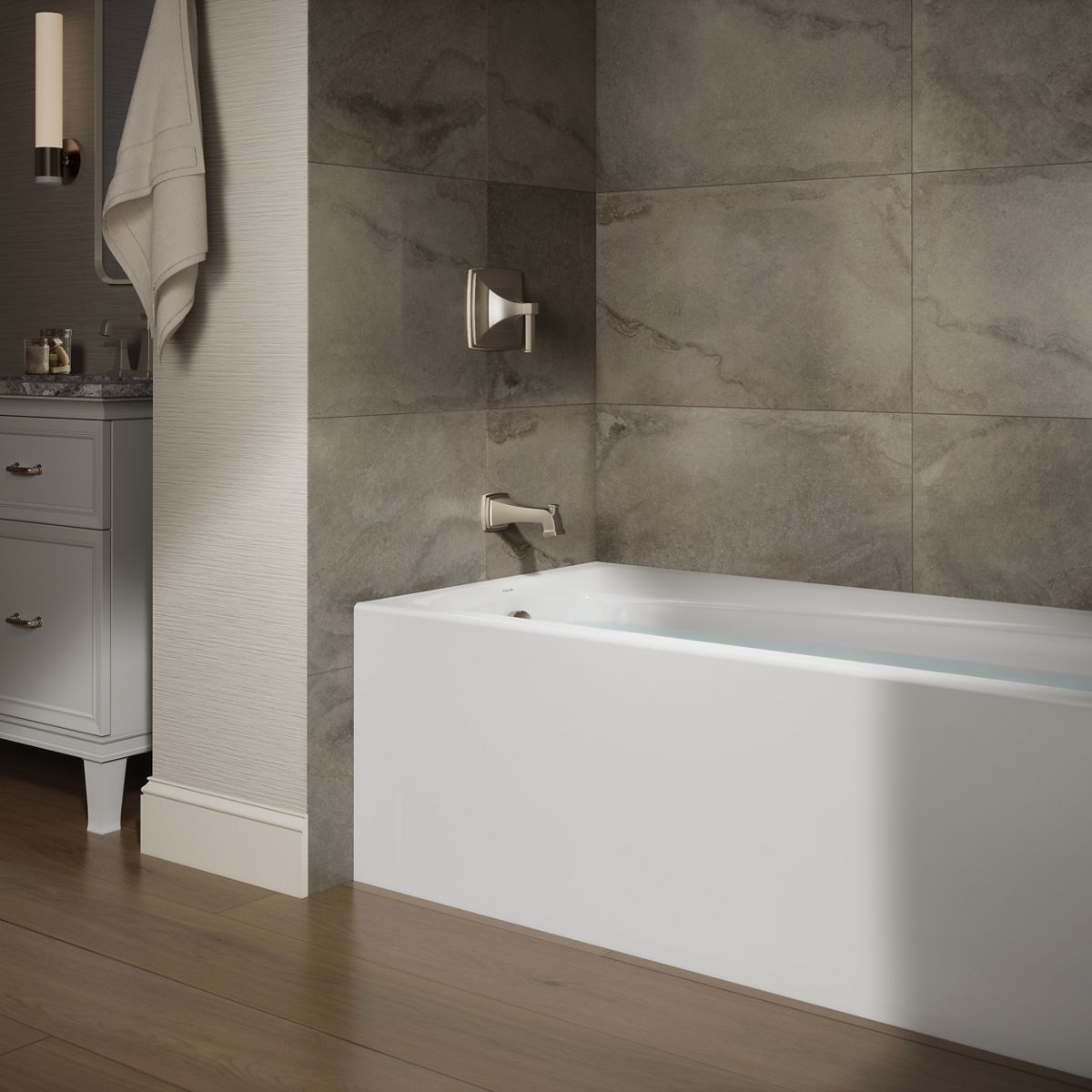 Products in use in close room view