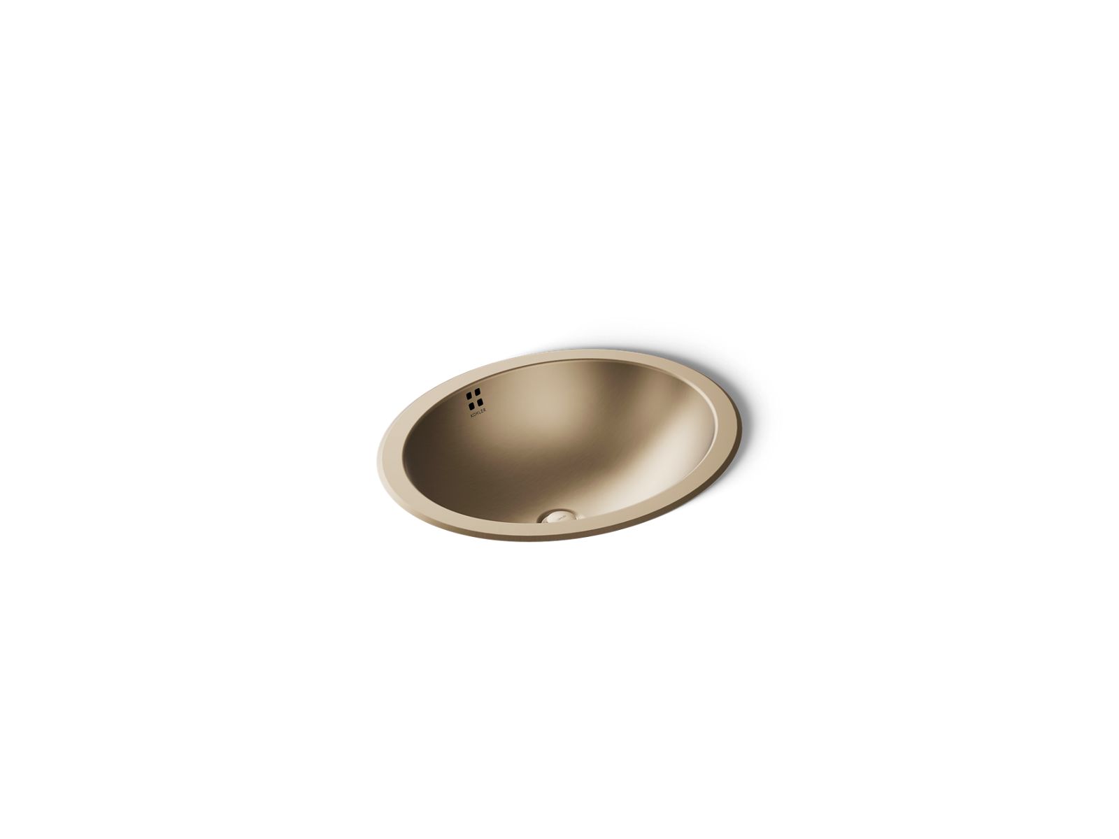 Bachata 20" oval drop-in/undermount bathroom sink