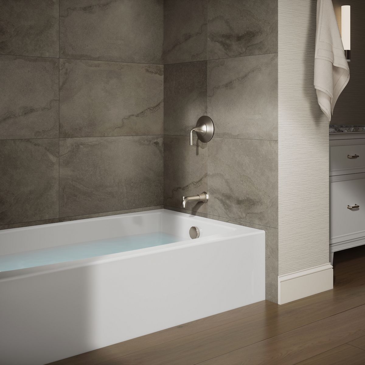 Products in use in close room view
