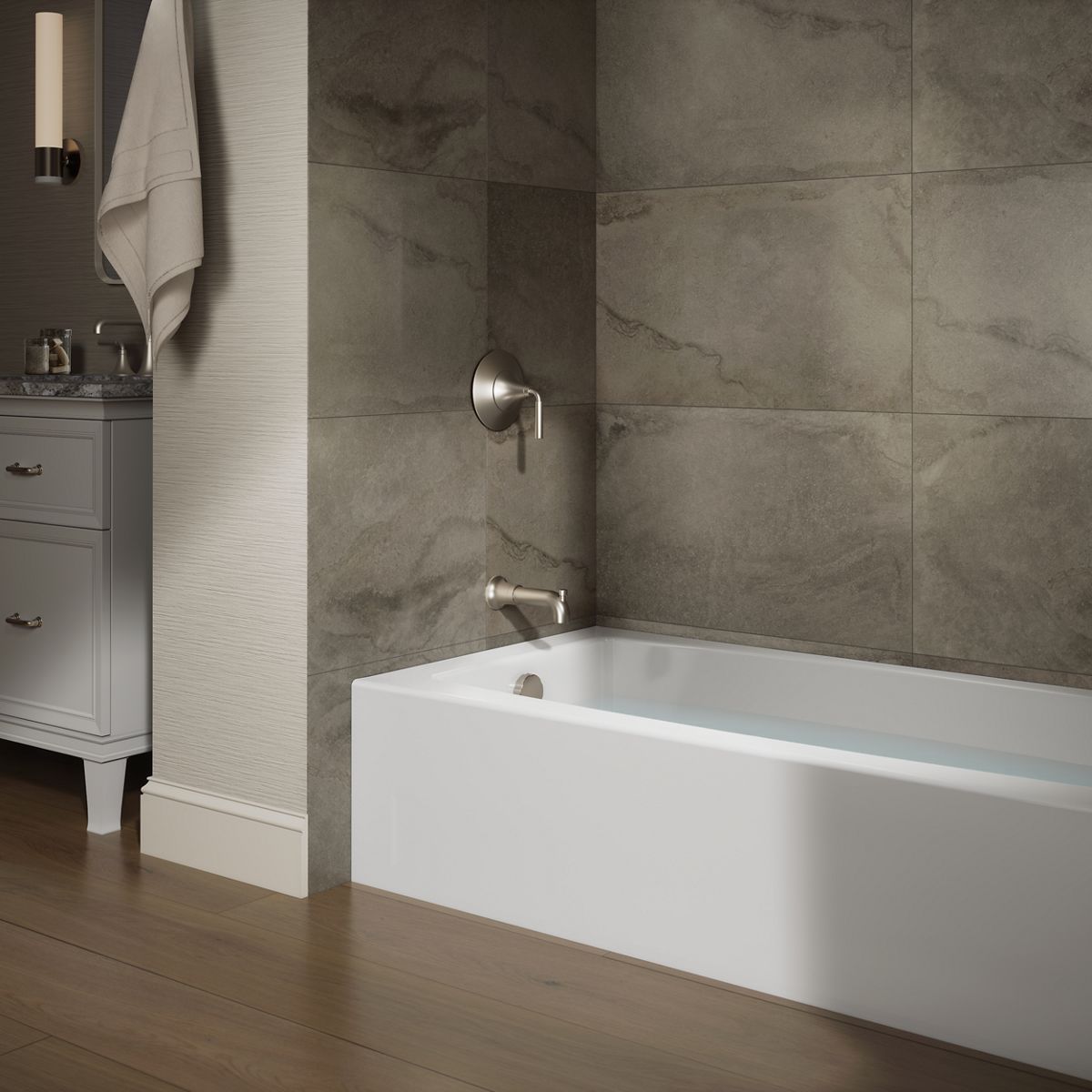 Products in use in close room view
