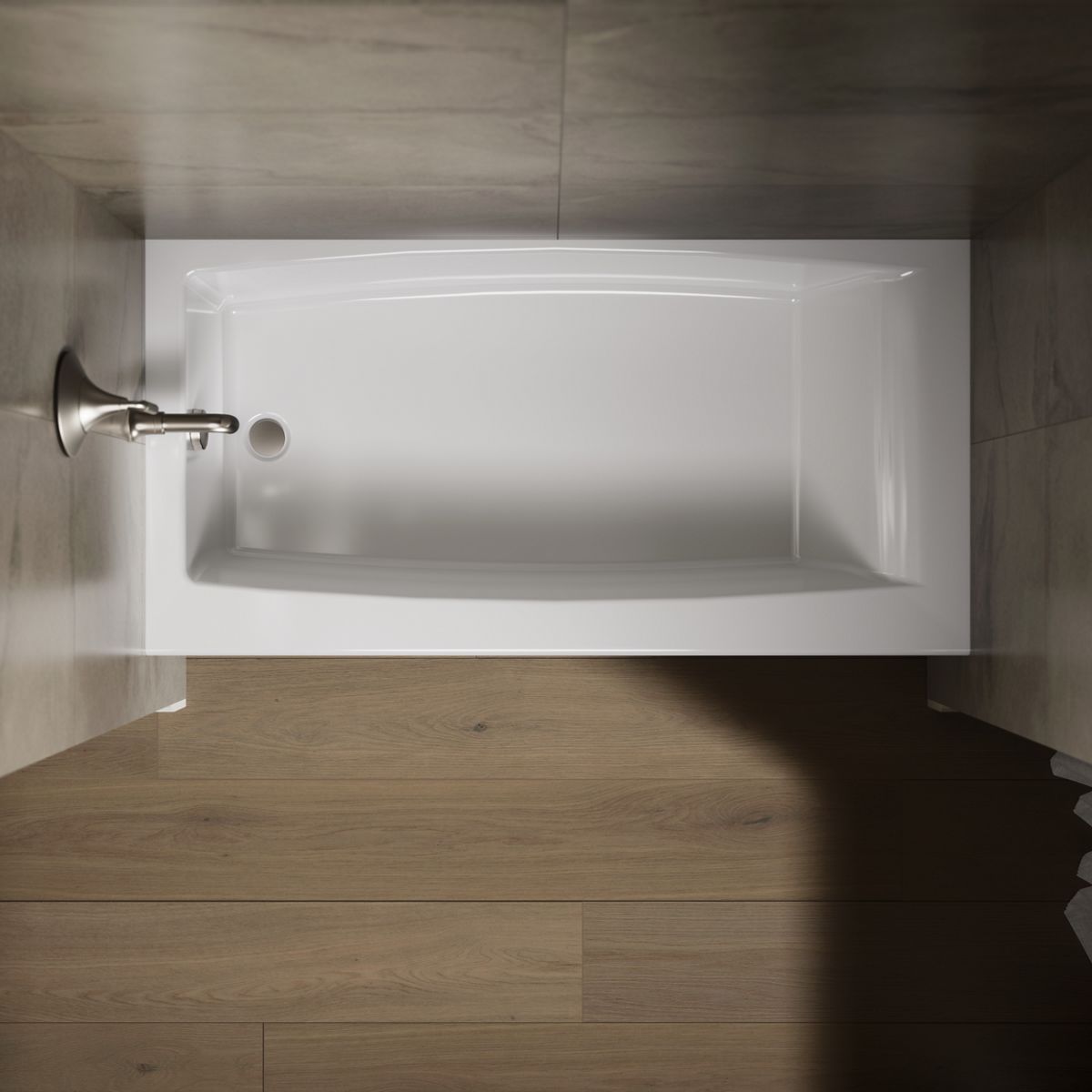 KOHLER | K-26109-LA | Entity 5 Ft. Alcove Bath