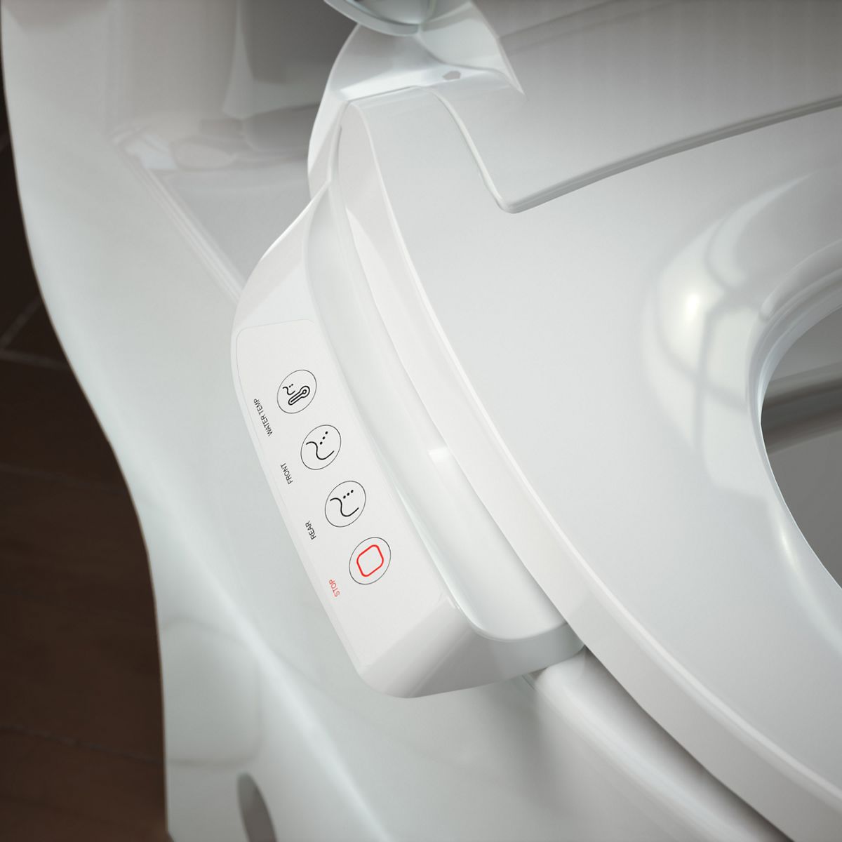 close-up view of product detail function