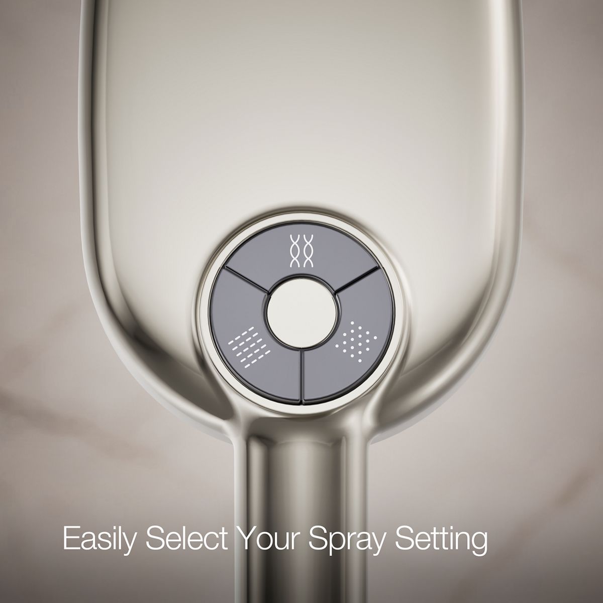 close-up view of product detail function