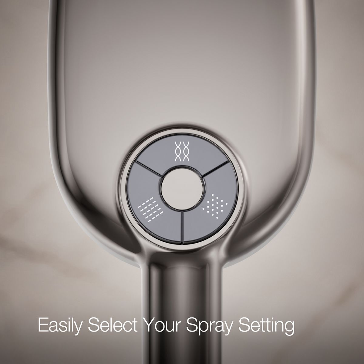 close-up view of product detail function