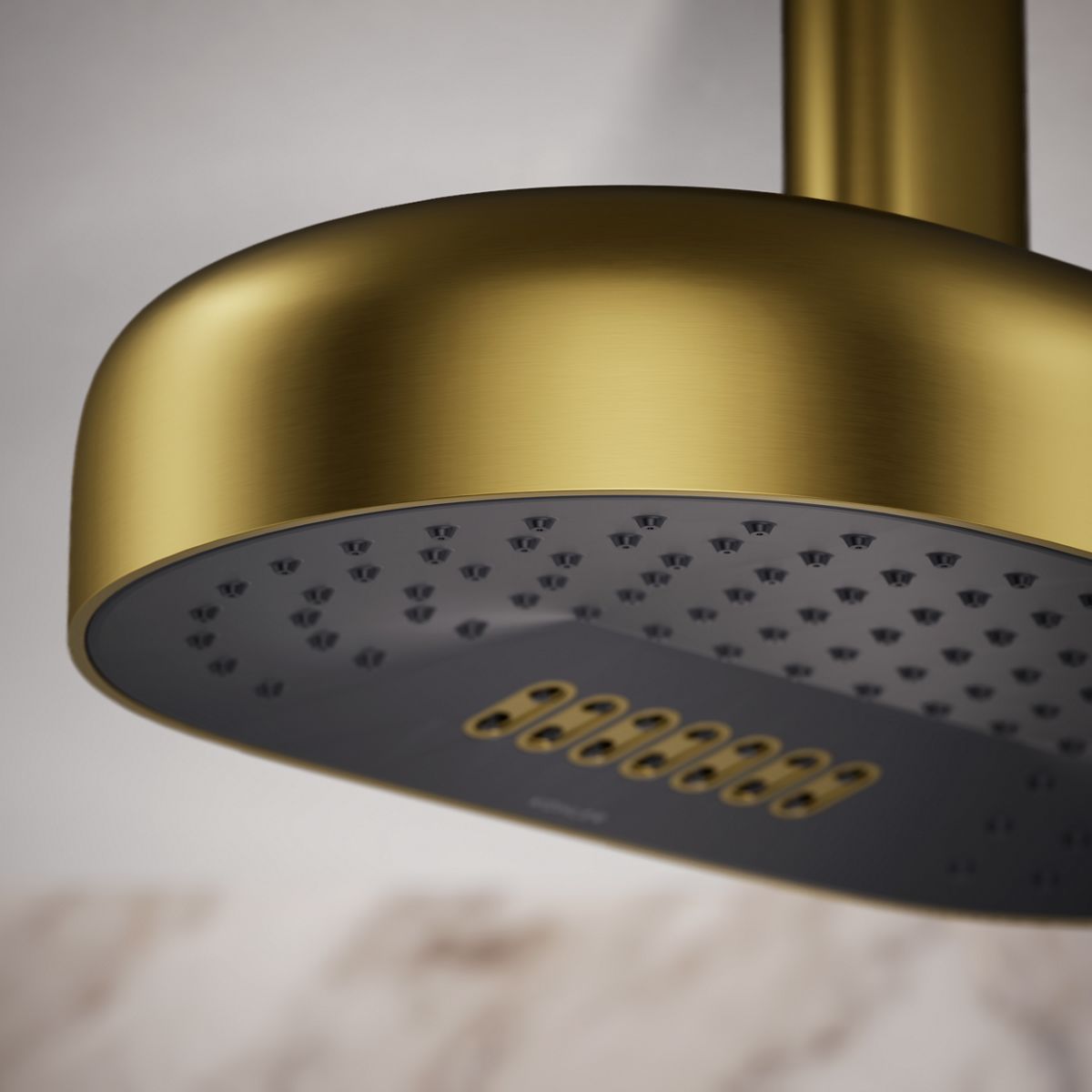 close-up view of product detail