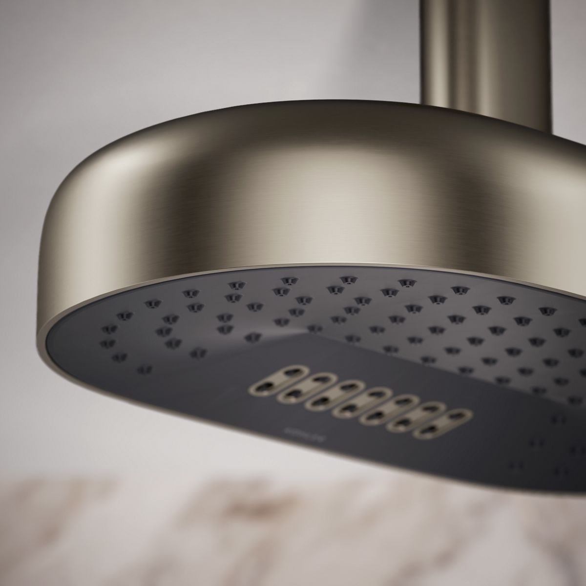 close-up view of product detail