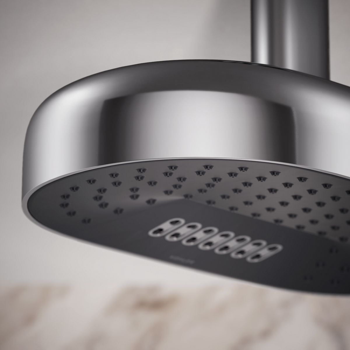 close-up view of product detail