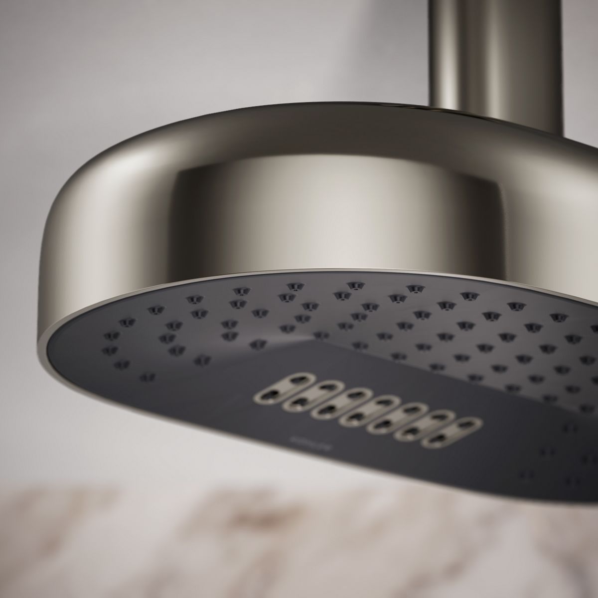 close-up view of product detail
