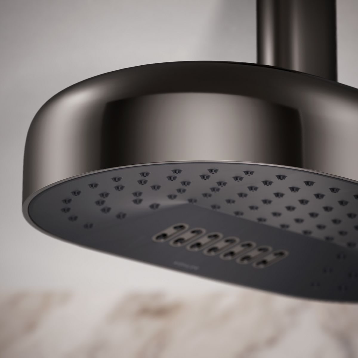 close-up view of product detail