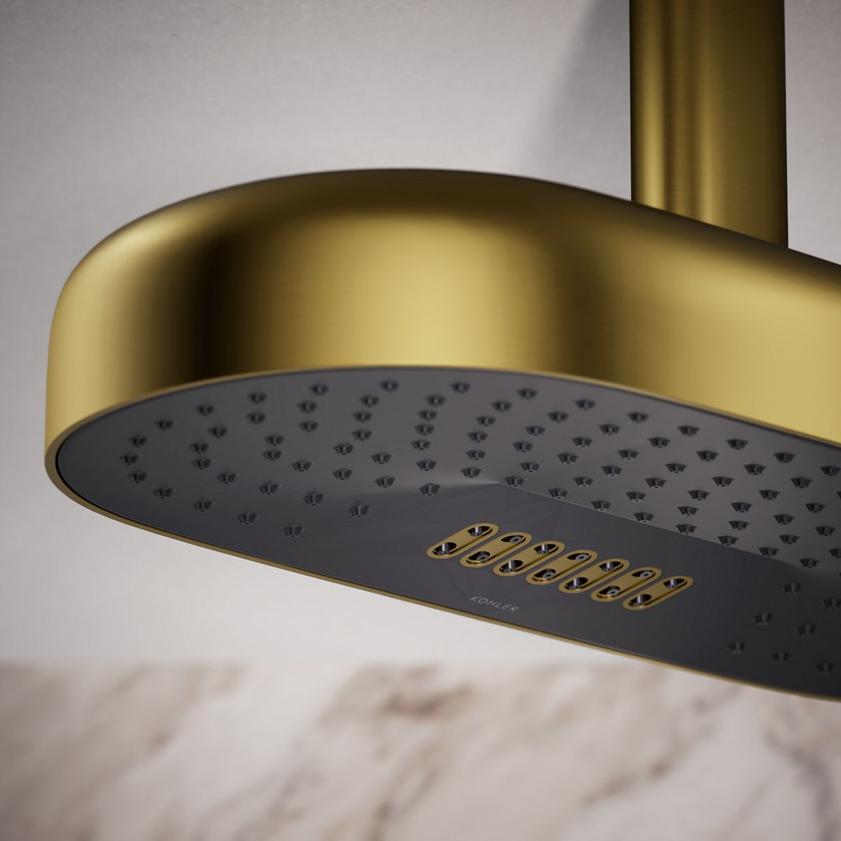 close-up view of product detail