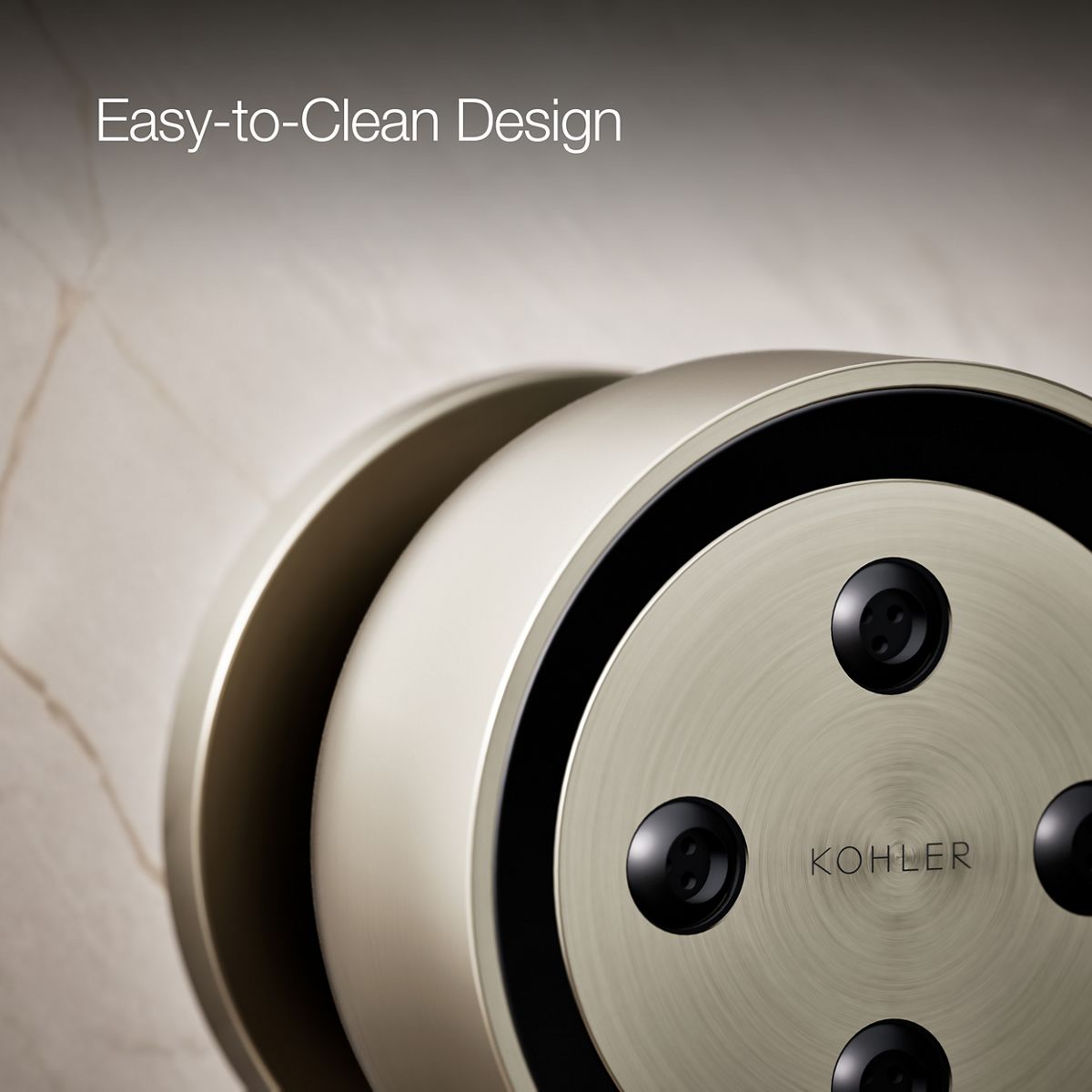 close-up view of product detail