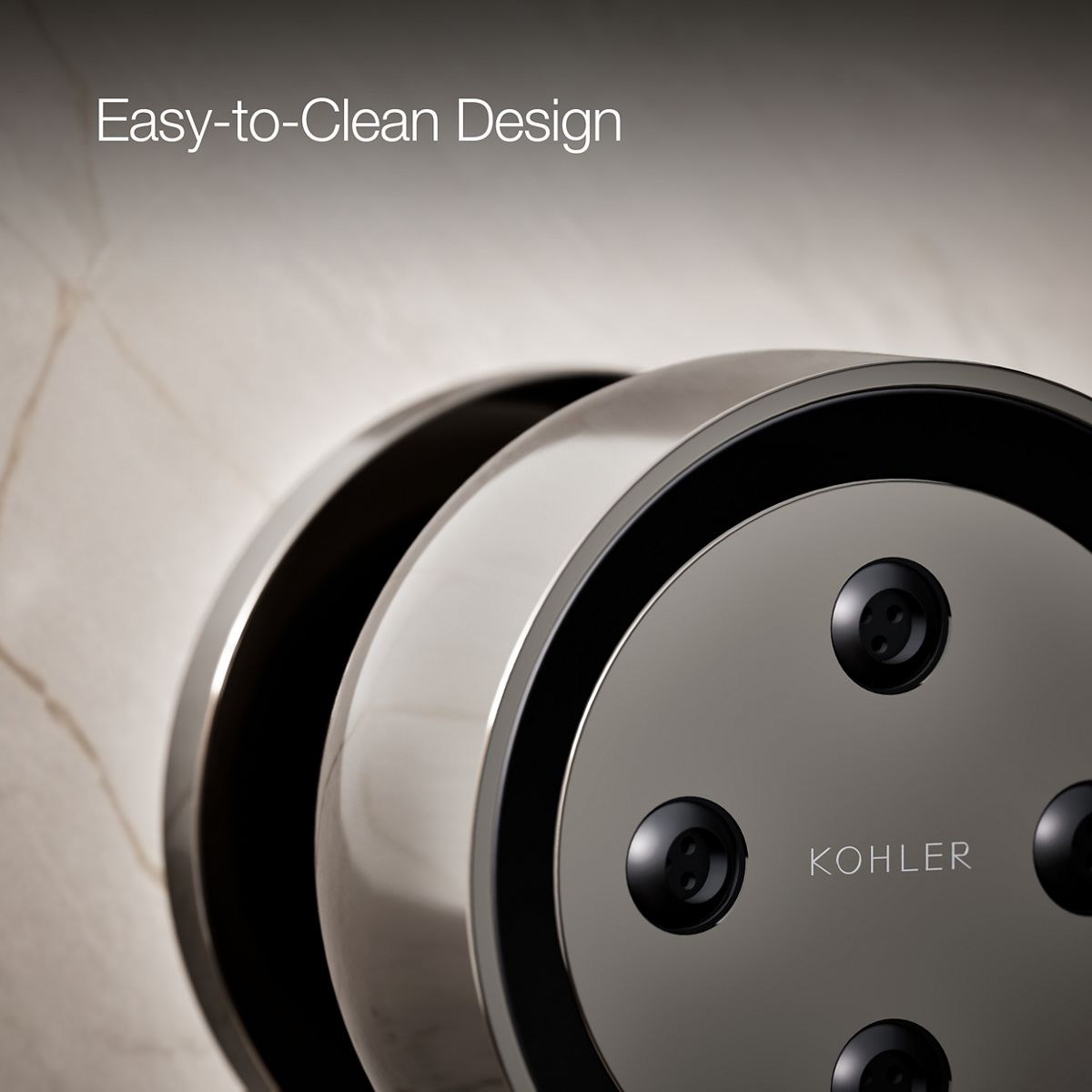 close-up view of product detail