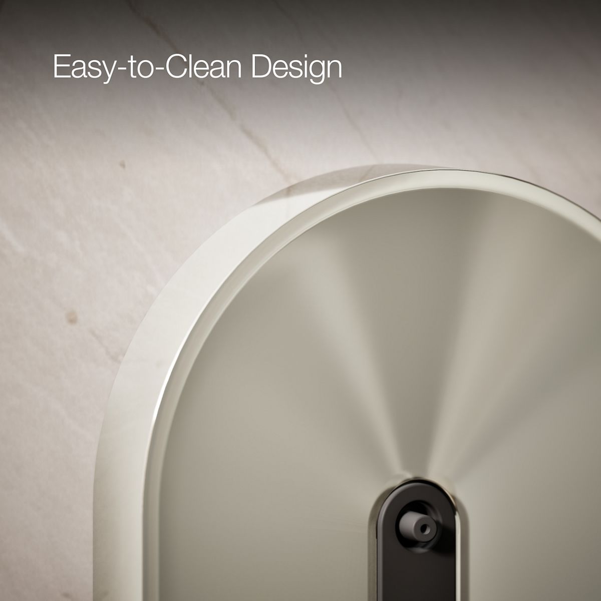 close-up view of product detail