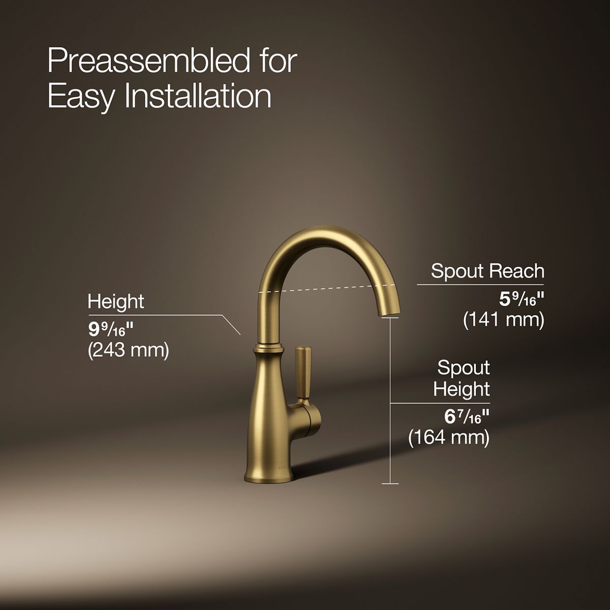 Traditional Beverage Faucet | K-26367 | KOHLER
