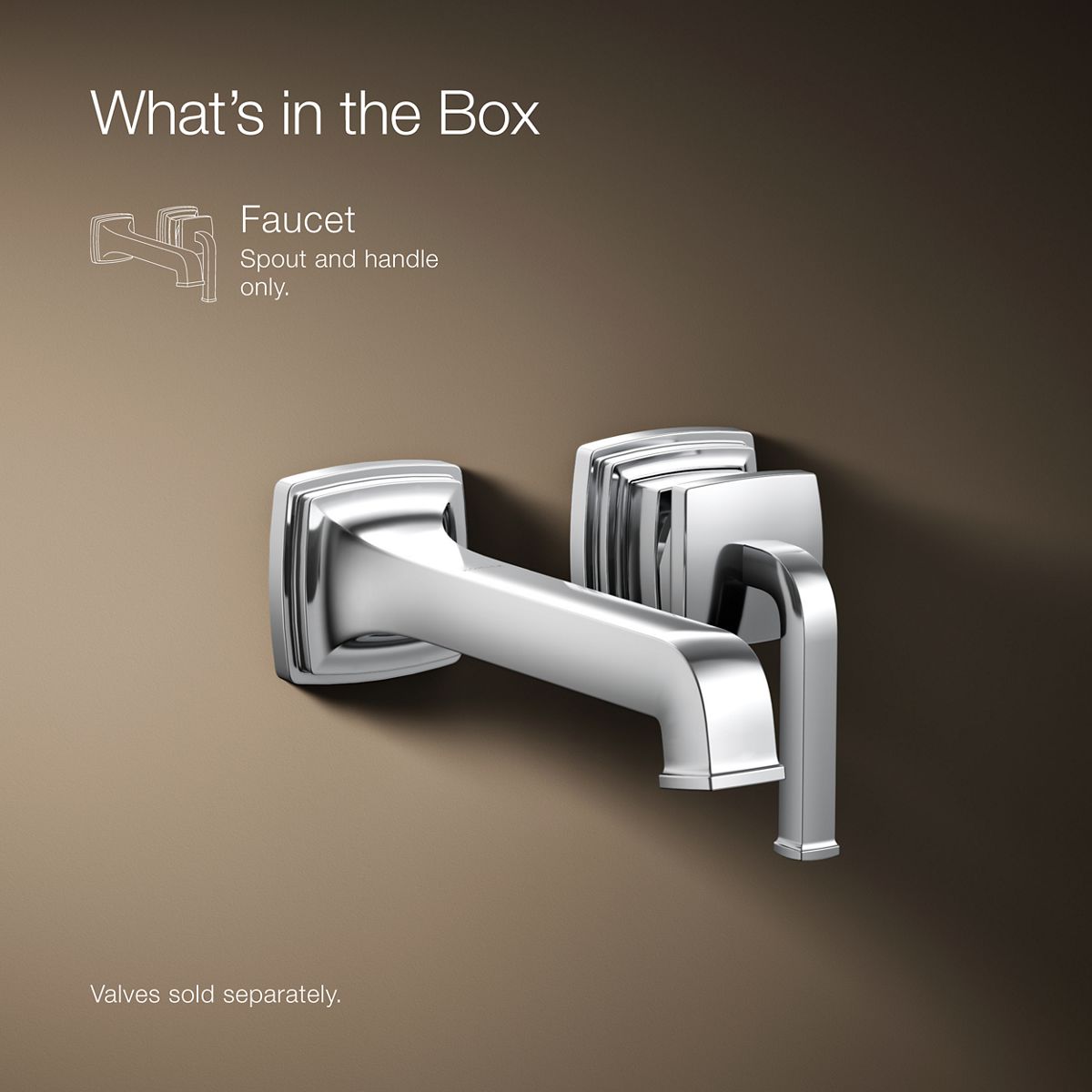 Riff Wall-Mount Single-Handle Bathroom Sink Faucet | K-26431-4
