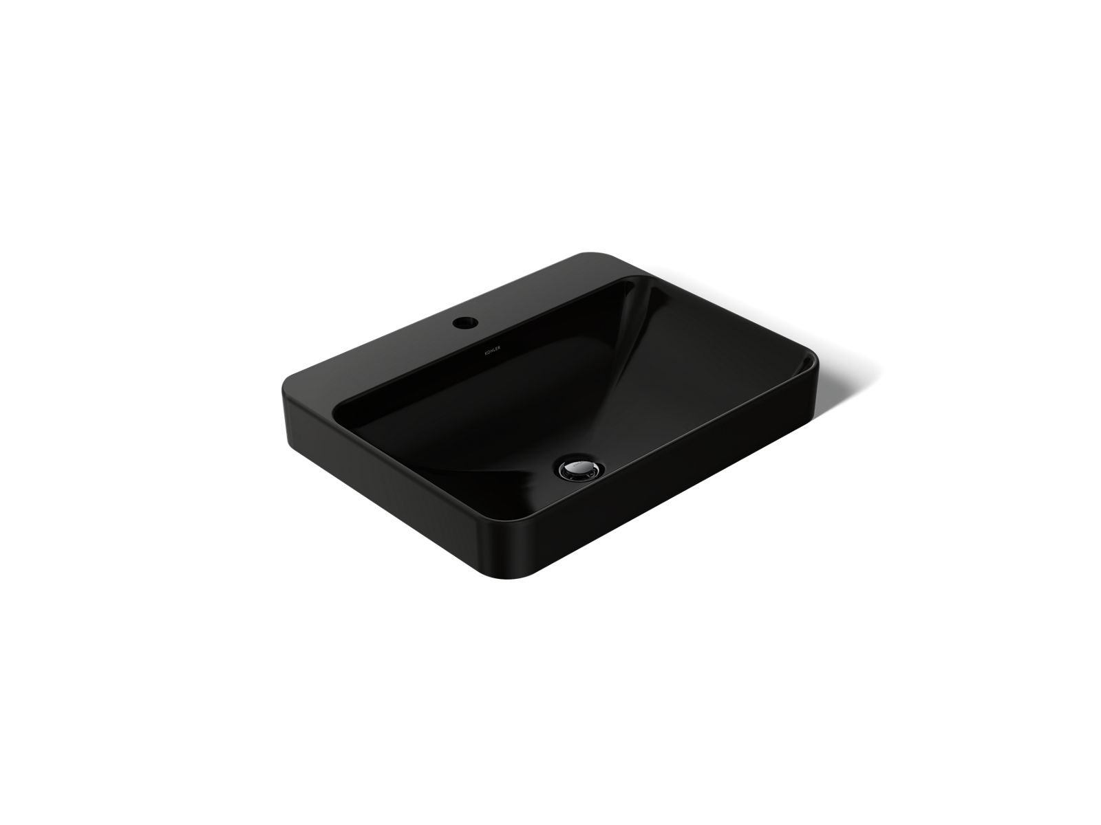 Vox Rectangle Vessel Sink With Single Faucet Hole | K-2660-1