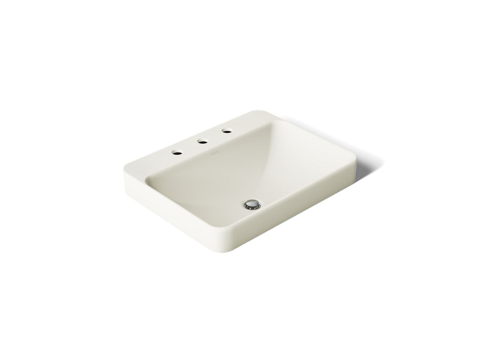 Vox 23" rectangular vessel bathroom sink