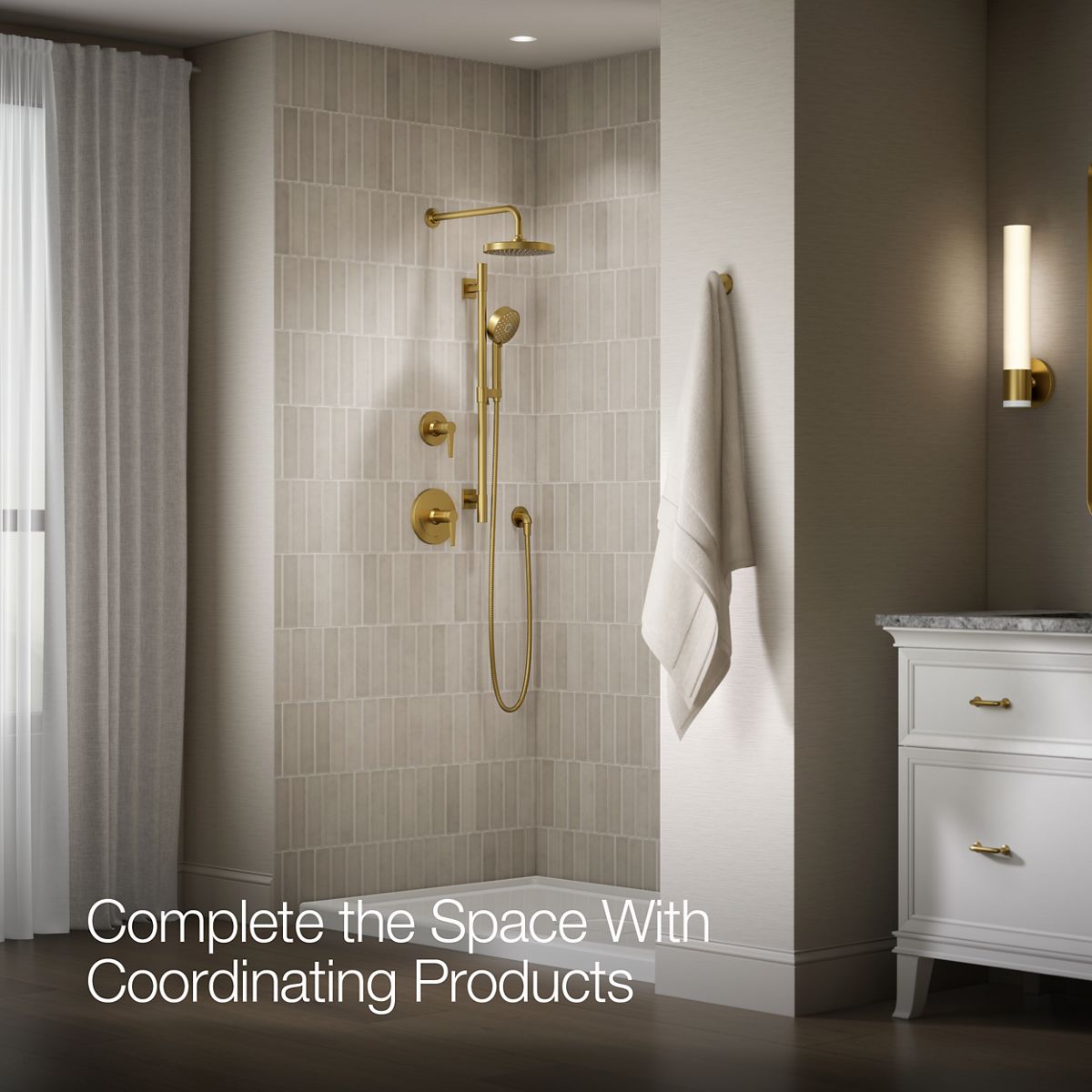 Awaken Shower Kit, 2.5 gpm | K-26914-Y | KOHLER