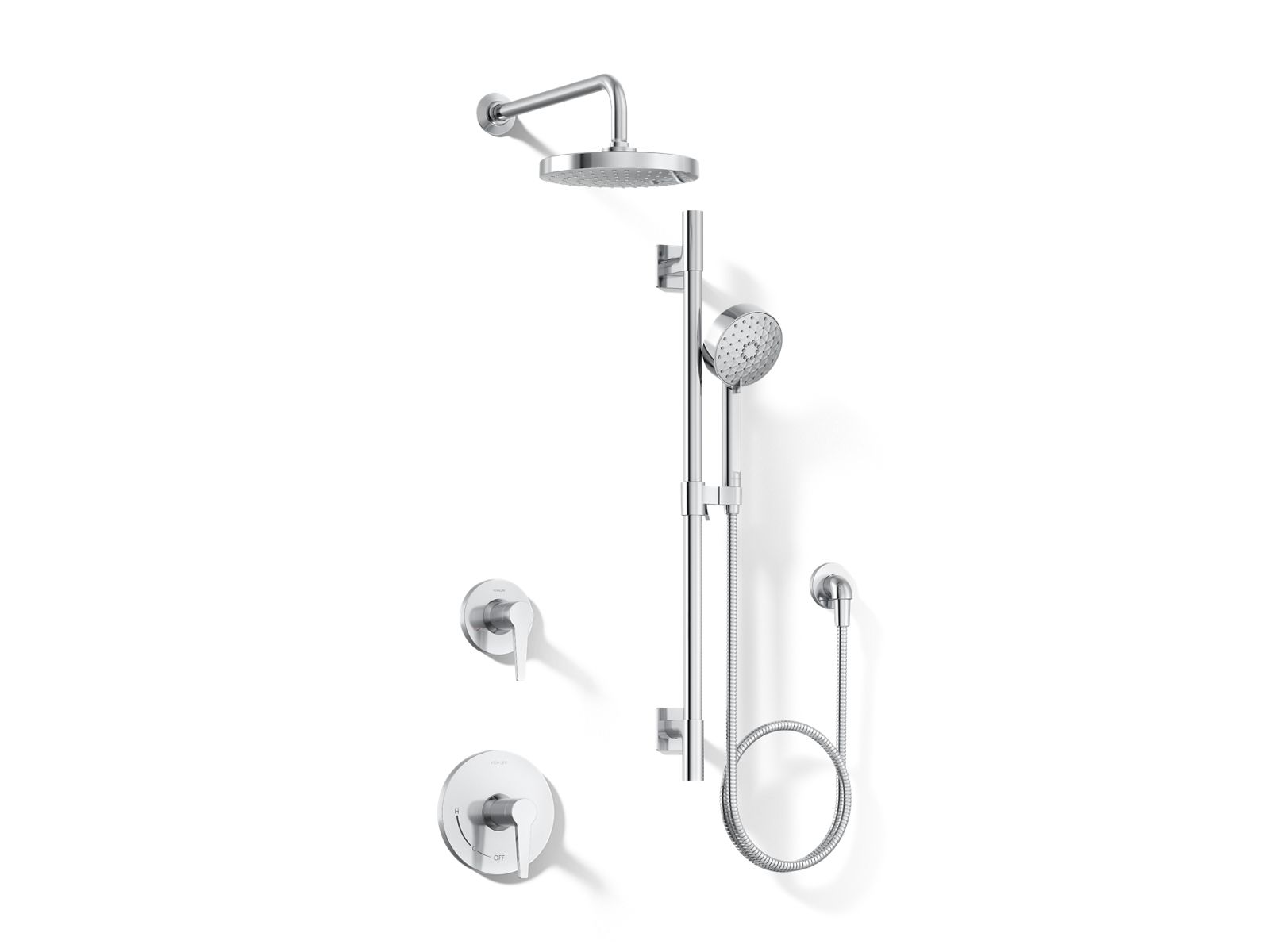 Awaken Shower Kit, 2.5 gpm | K-26914-Y | KOHLER