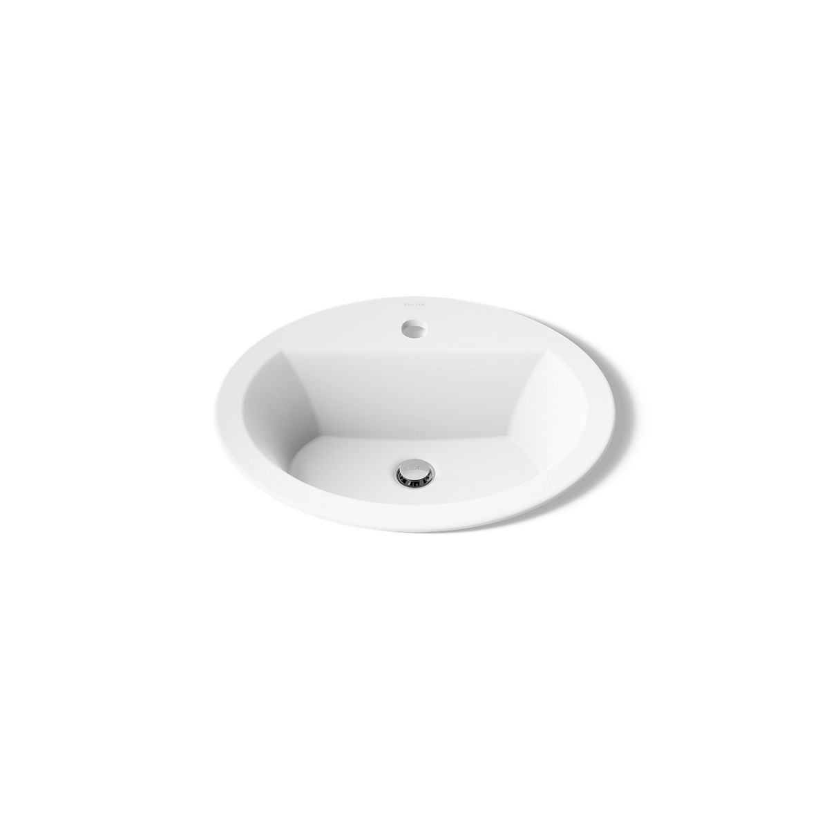 KOHLER | K-2699-1 | Bryant Oval Drop-In Sink with Single Hole and