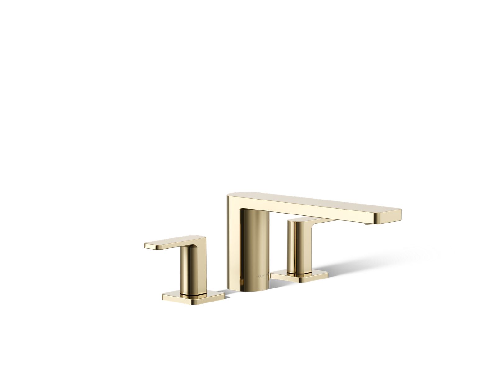 Parallel Deck-mount bath faucet