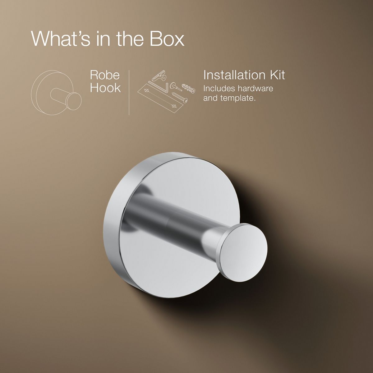 Elate Robe Hook | K-27290 | KOHLER