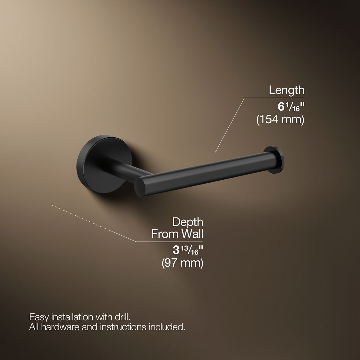 アクマイトン　CODE:L-004 KOHLER | K-27292 | Elate Toilet Tissue Holder