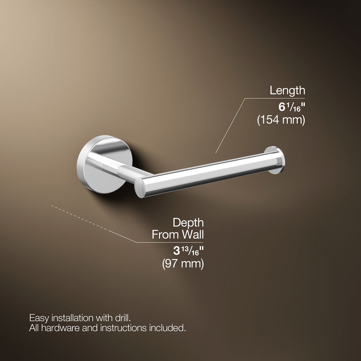 KOHLER | K-27292 | Elate Toilet Tissue Holder