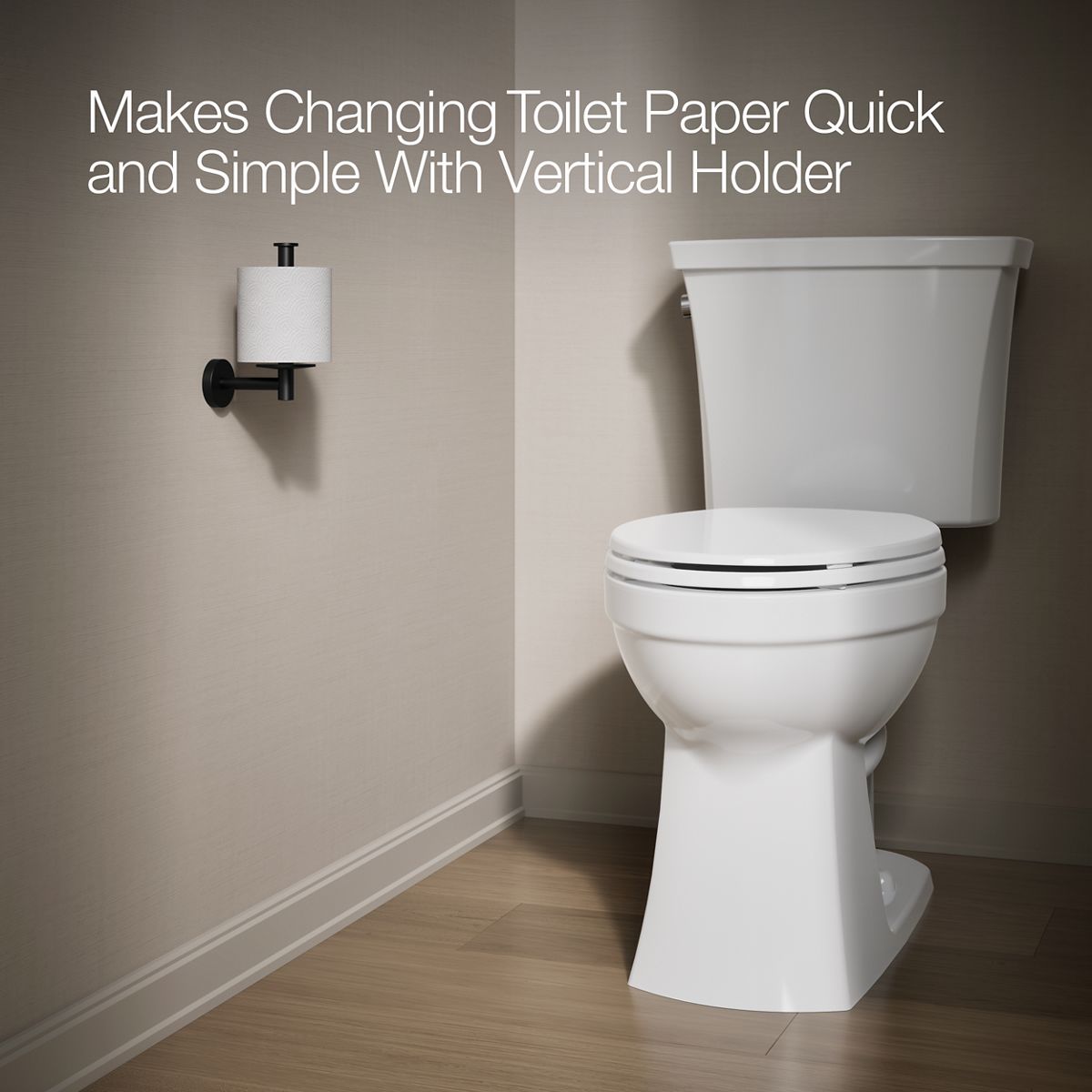 Elate Vertical Toilet Paper Holder | K-27293 | KOHLER
