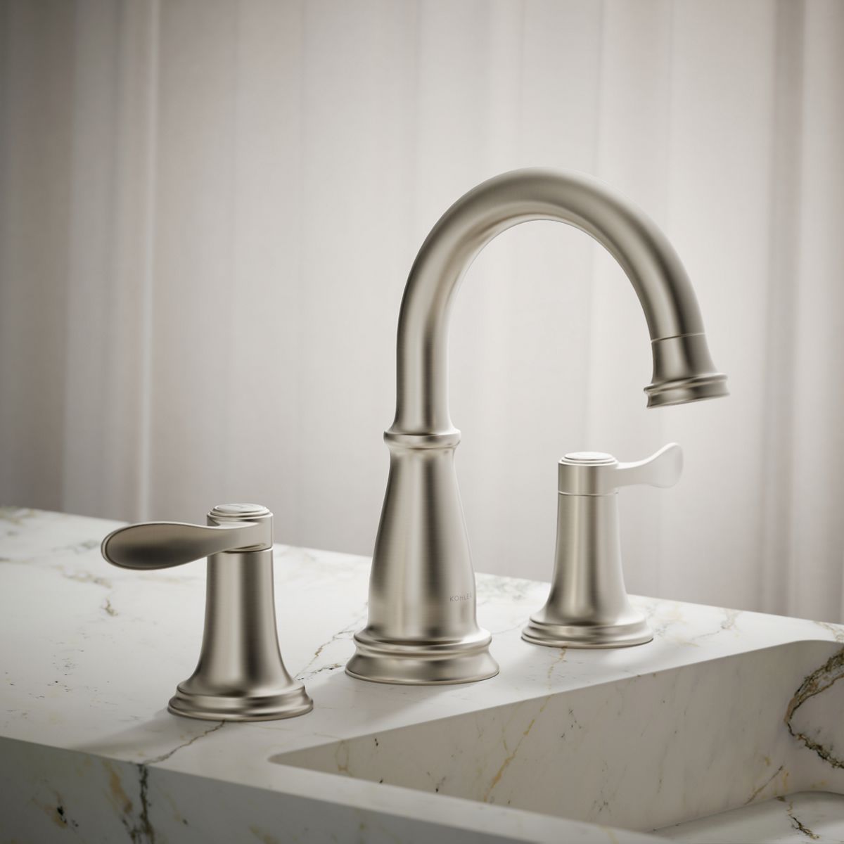 Bellera Widespread Bathroom Sink Faucet | K-27380-4K | KOHLER