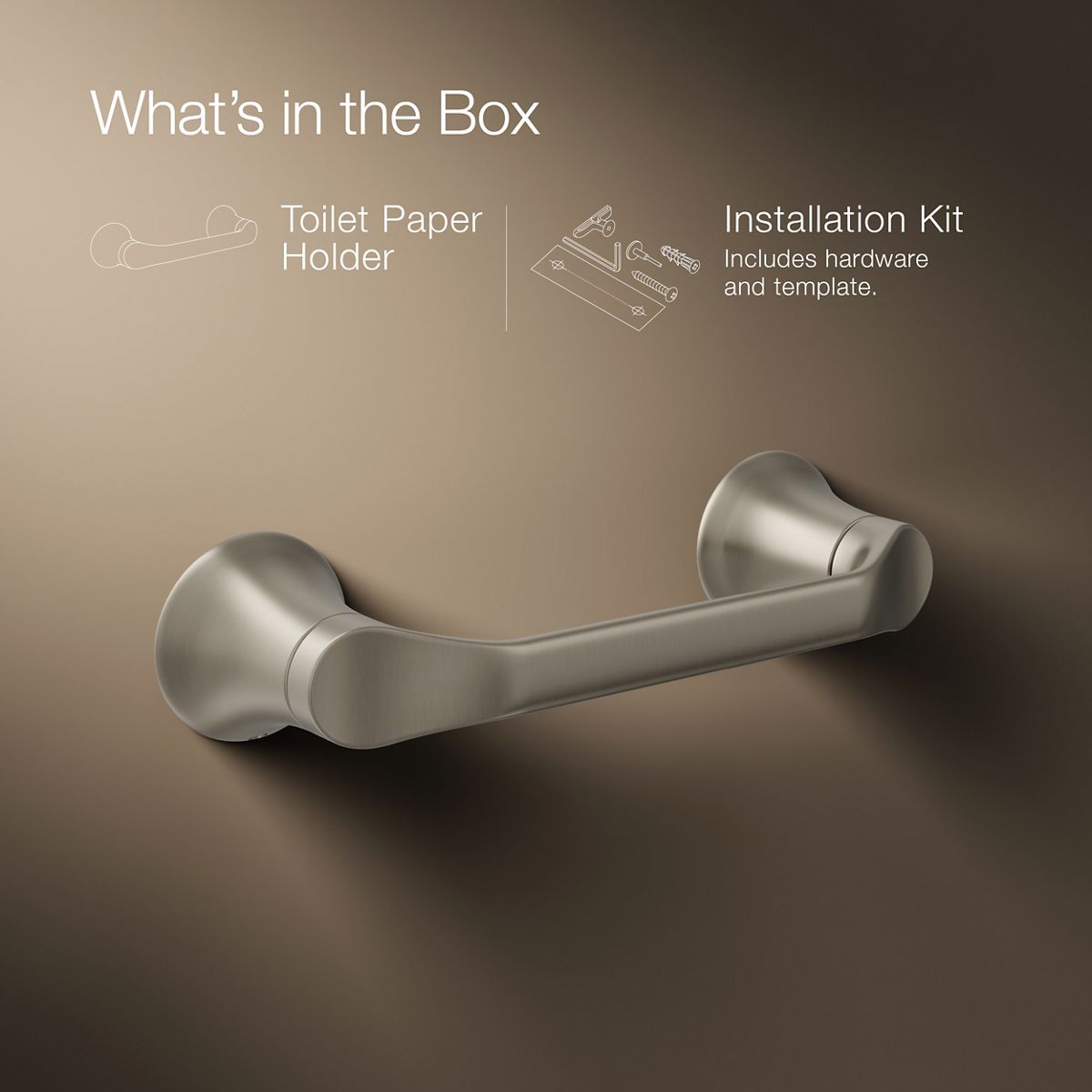 Simplice Pivoting Toilet Paper Holder | K-27397 | KOHLER
