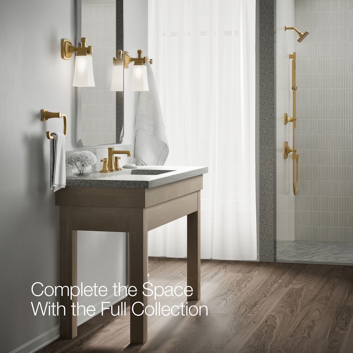 Riff Widespread Bathroom Sink Faucet | K-27399-4 | KOHLER