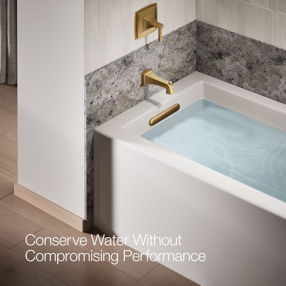 Riff Wall-Mount Diverter Bath Spout | K-27406 | KOHLER