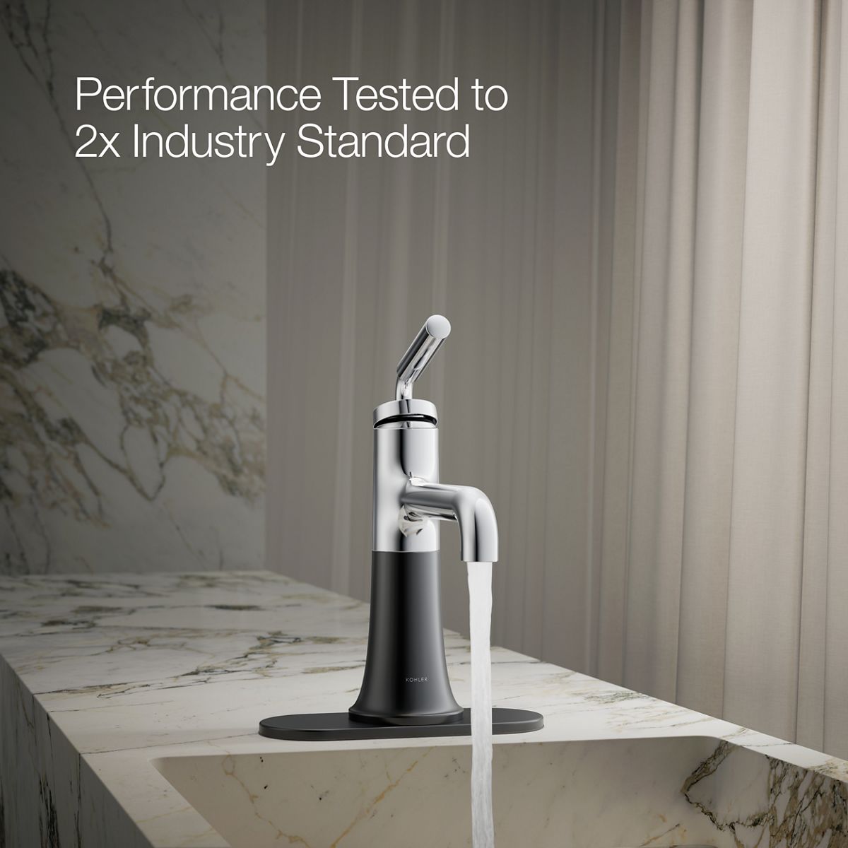 Tone Single-Handle Bathroom Sink Faucet | K-27415-4K | KOHLER