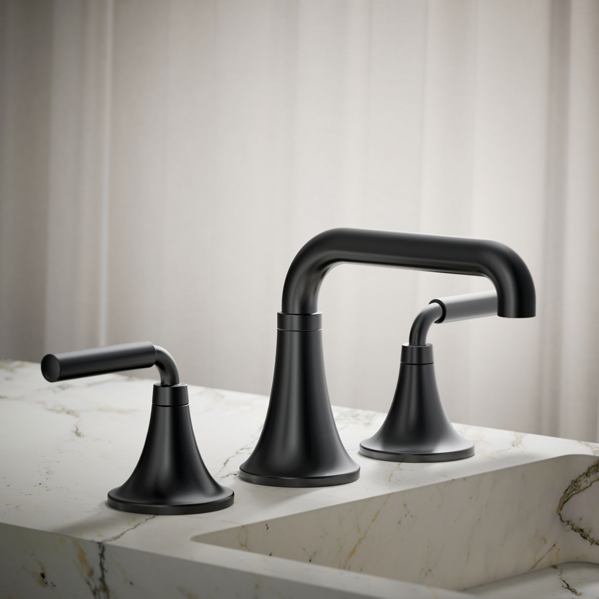 Tone Widespread Bathroom Sink Faucet | K-27416-4N | KOHLER