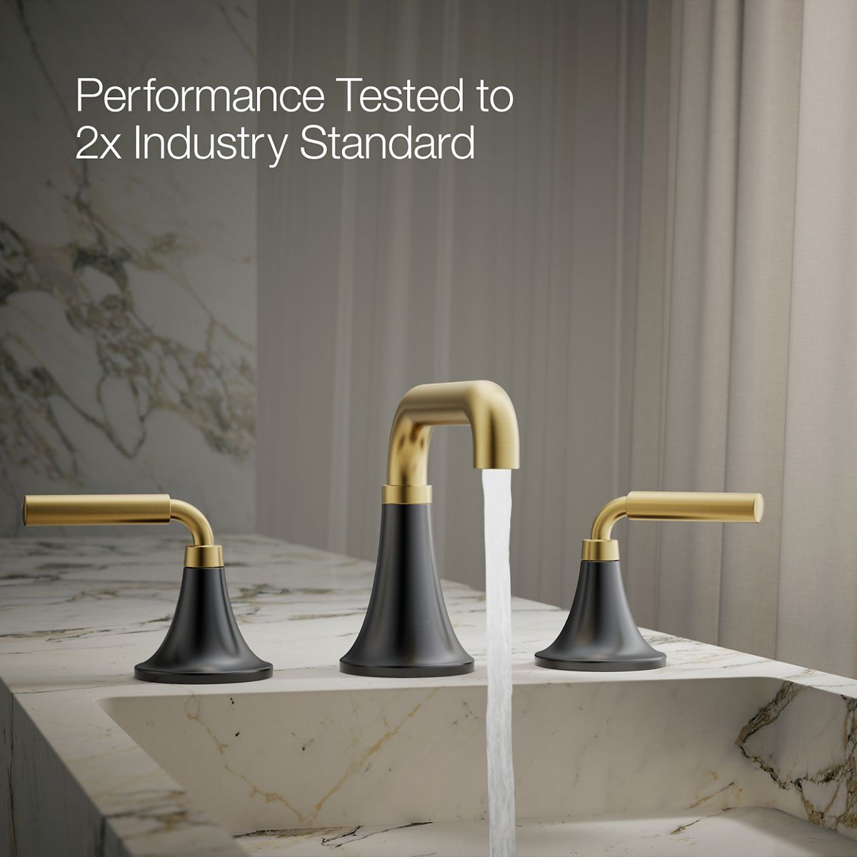 Tone Widespread Bathroom Sink Faucet | K-27416-4 | KOHLER