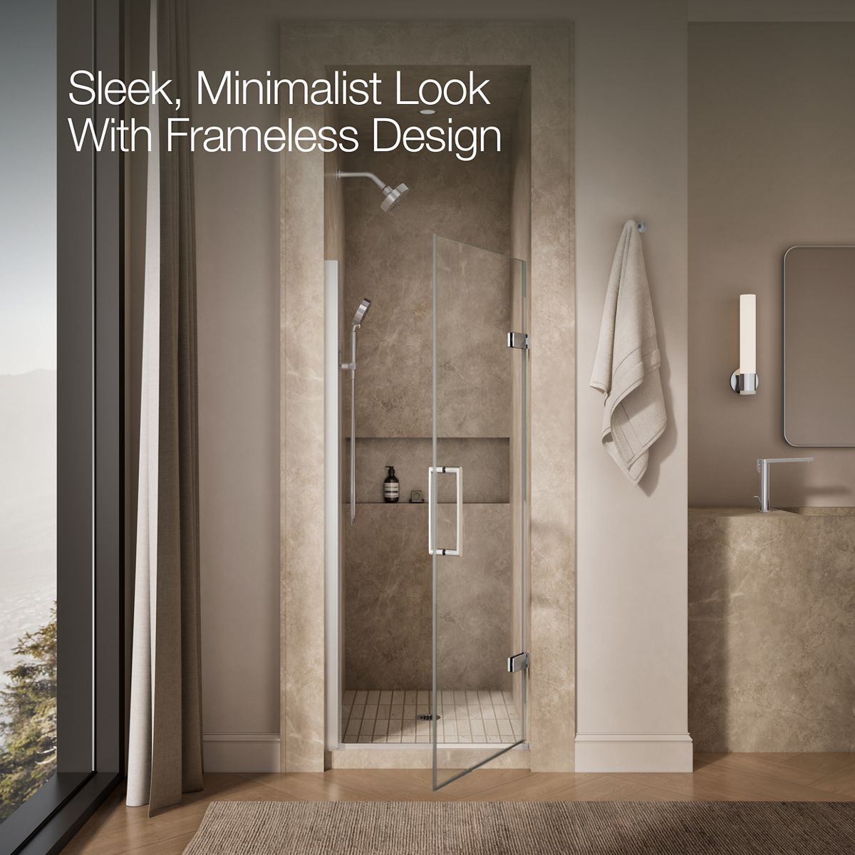 angled view, not straight-on, 1-point perspective, product in use