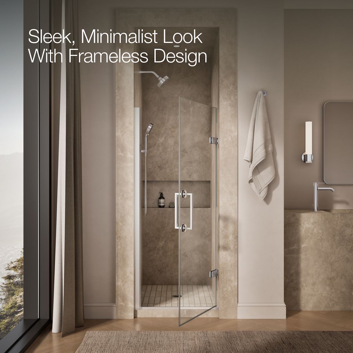 angled view, not straight-on, 1-point perspective, product in use