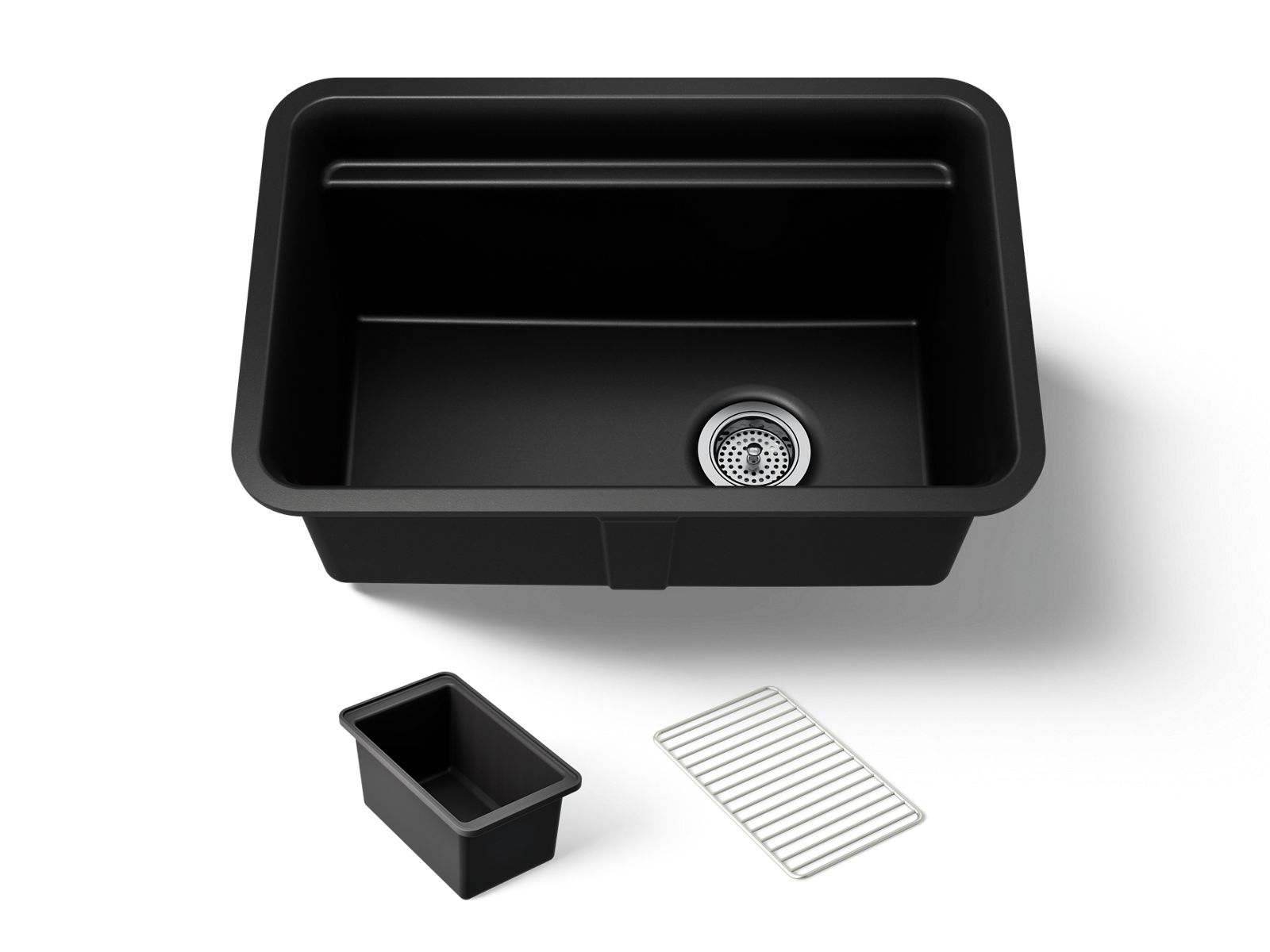 Cairn 27-1/2" undermount single-bowl utility sink