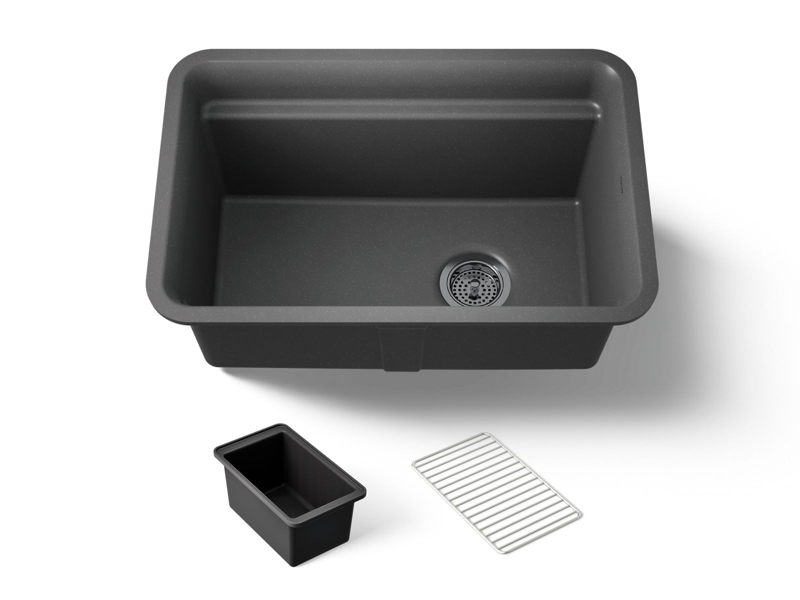 Cairn 27-1/2" undermount single-bowl utility sink