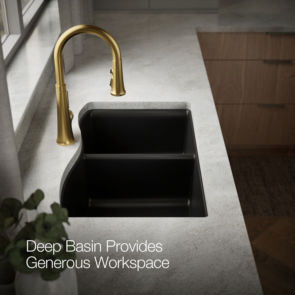 Kenon ケノン Kennon Top-/Undermount Kitchen Sink | K-28002-1 | KOHLER